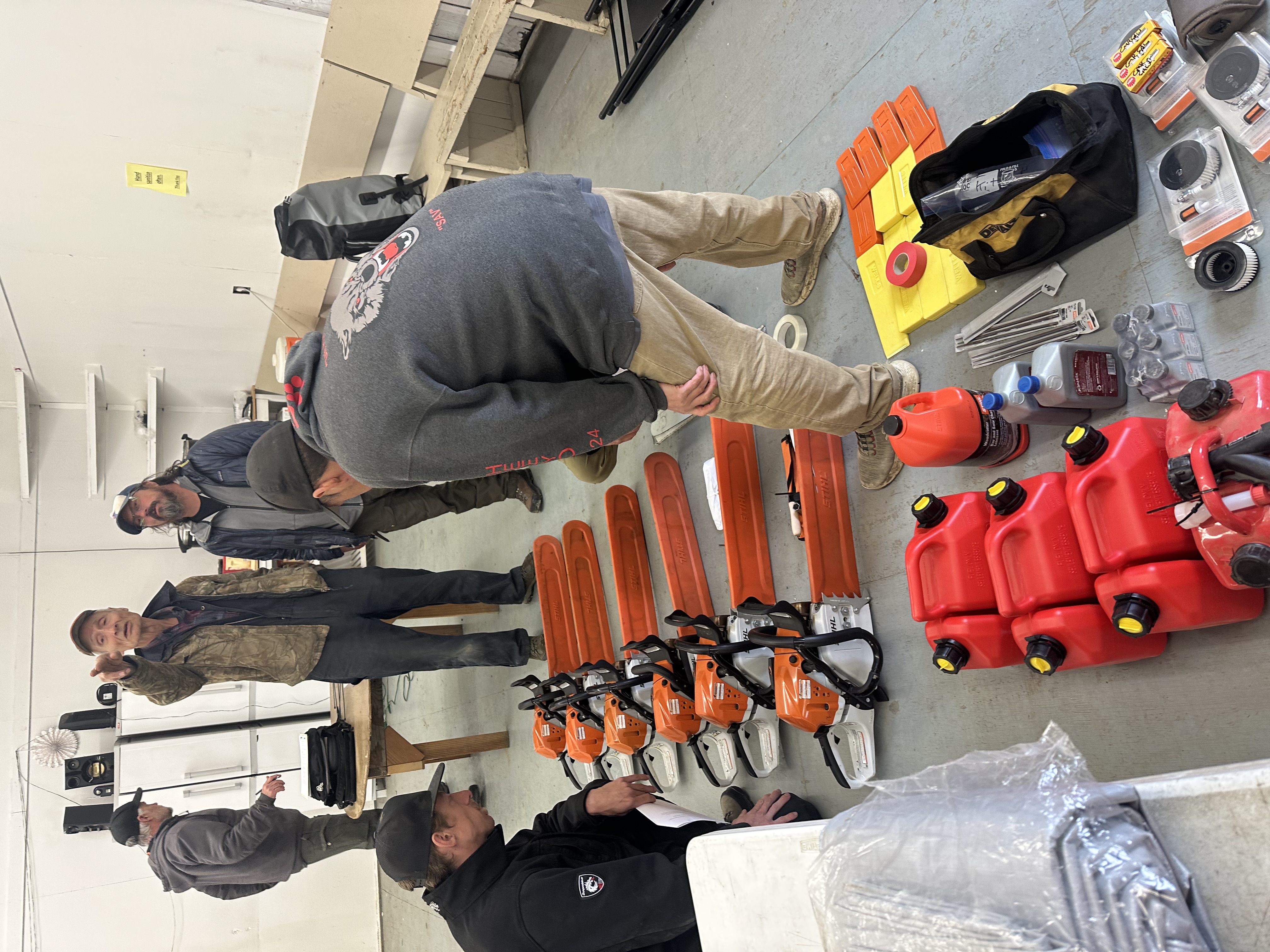 Workforce development training in the field